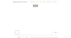 Desktop Screenshot of exploringwesttexas.com